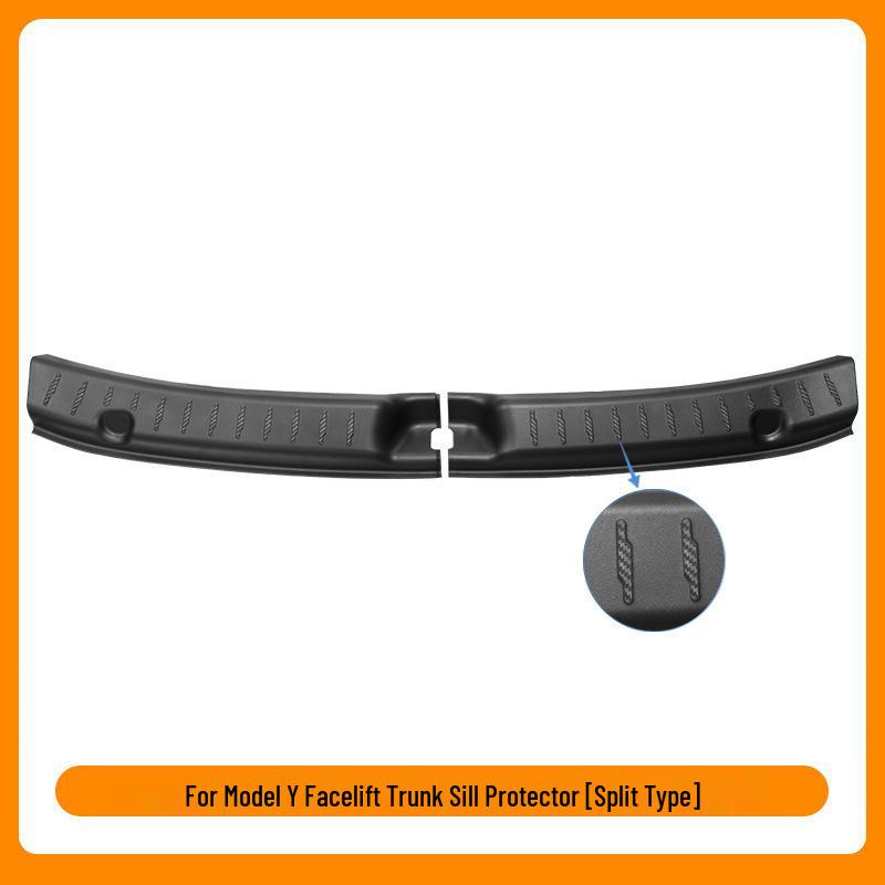 Защита багажника Tesla Model Y и защита порогов задних дверей