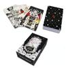 Secret Mirror Tarot Feminine Art Tarot In Rich Symbolism with Monochrome Realm:Black, White, Red, Gold- with Guidebook 12*7cm