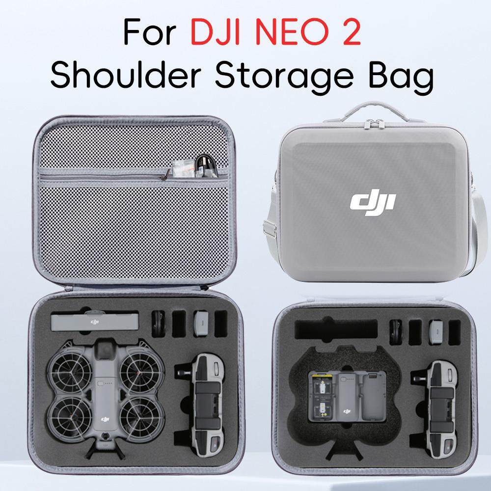 Для DJI Neo 2 Чехол Чемодан Сумка через плечо Переносной бокс Ударопрочный чехол для аксессуаров дрона DJI Neo 2