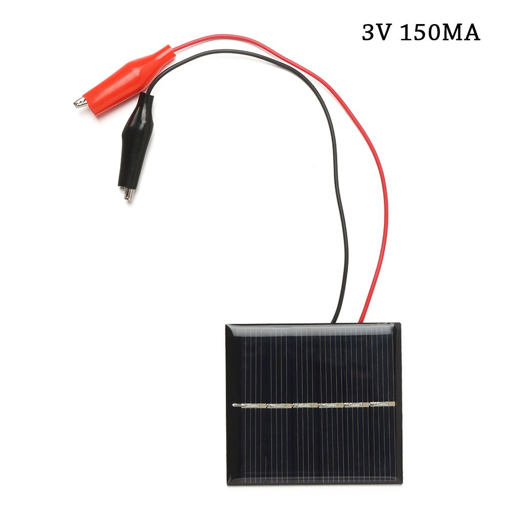 Портативный велосипедный фонарь Поликристаллическая солнечная панель Аккумуляторная батарея Фотоэлектрическая PV