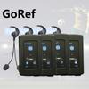 GOREF Футбольный рефери Интерком-гарнитура 1200M Полнодуплексный Bluetooth 5,1 Мотоциклетный домофон Беспроводной коммуникатор, такой же, как FBIM