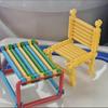 Детские DIY блоки из соломинок, STEM образовательные волшебные палочки, креативные взаимозацепляющиеся строительные игрушки для малышей