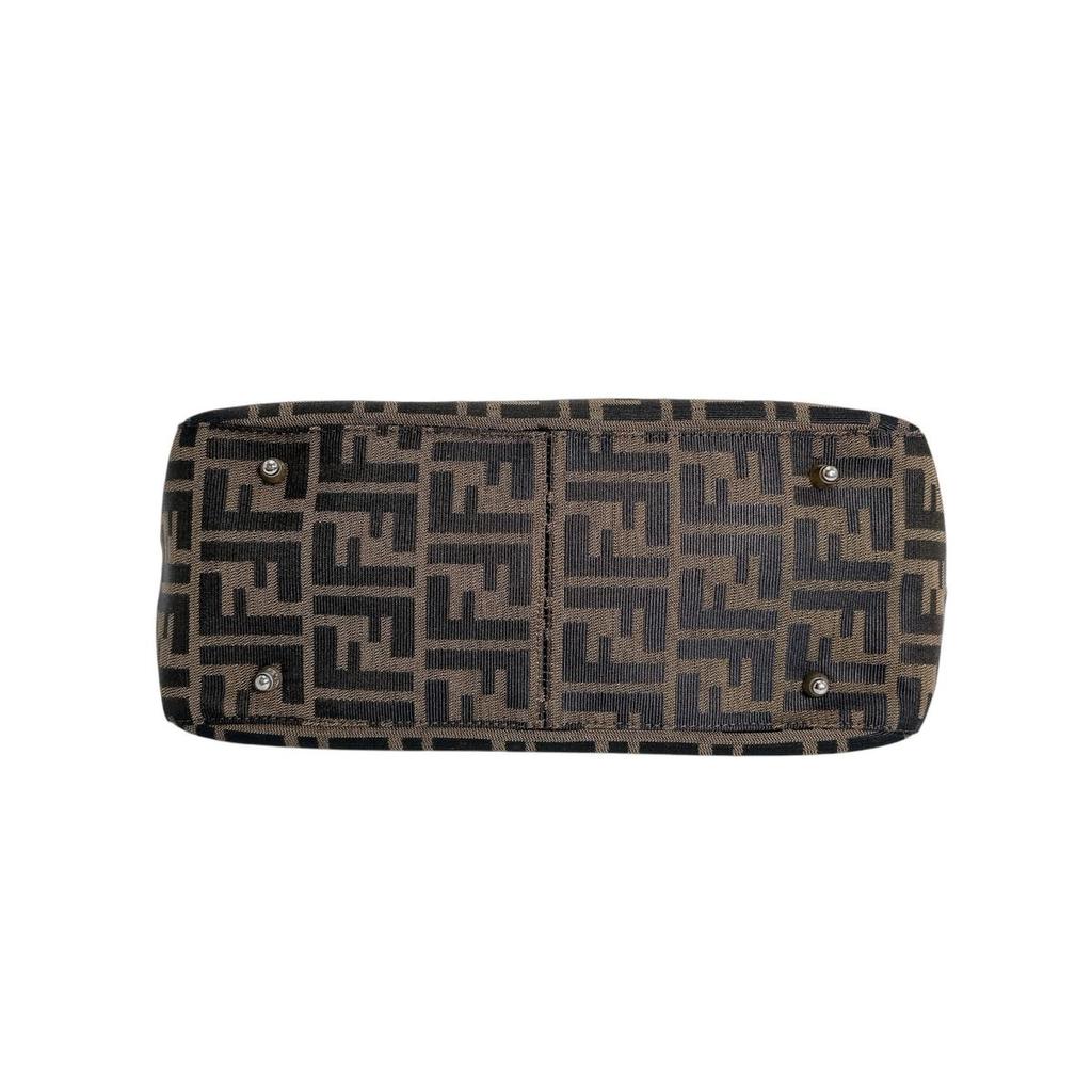 FENDI Zucca Lightweight shoulder bag Shoulder Bag canvas Brown unisex 26329 Used