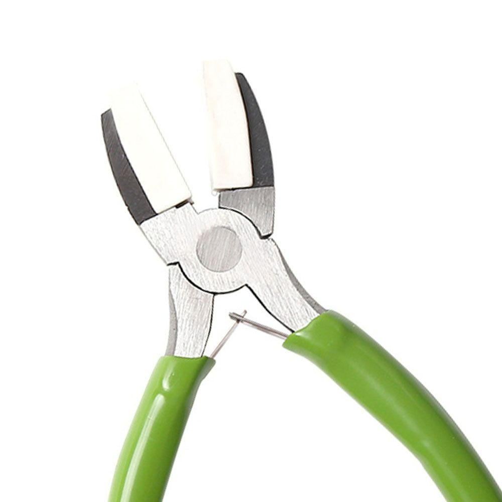 Nylon Jaw Wire Straightener Pliers Hand Tool Jewelry Making Pliers Portable Nylon Jaw Pliers