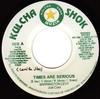 7-дюймовая пластинка BARRINGTON LEVY - Times Are Serious KS01 Kulcha Shok Muz 1997 Ямайка Регги, Ска и Даб Б/У