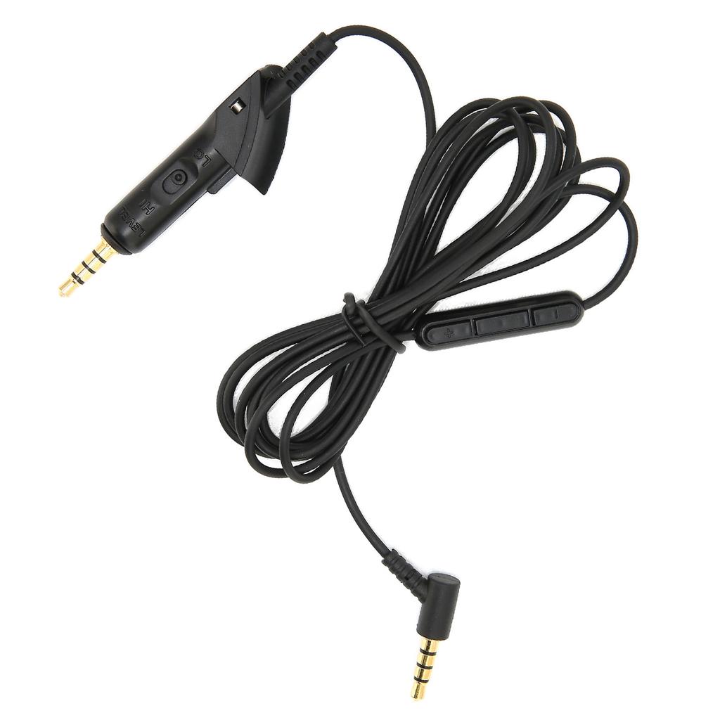 Replacement O Extension Cable with Microphone and Volume Control for QC15 Headphones