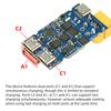 205W High Power Fast Charging Module PD QC 3.0/5.0 AllProtocols Step-up Step-down XT30/XT60 Interface Dual Port for Multi-device