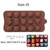 Jelly Pudding Fruit Gummy Candy Silicone Molds Animal Chocolate Cake Baking Tool Mold Ice Resin Mould 3D DIY