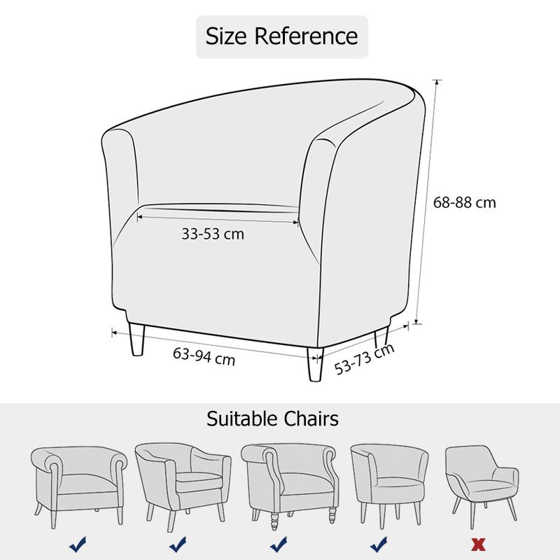 Сплошной цвет, чехол для кресла, дивана, эластичный моющийся одноместный чехол для гостиной, клубного дивана, эластичный защитный чехол, 1 шт.