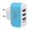 3.1 Тройной USB-адаптер для настенного зарядного устройства переменного тока с 3 портами для путешествий и путешествий для Samsung iPhone