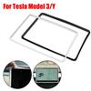 For Tesla Model 3 Y Silicone Car Accessories Central Control Frame Edge Cover Navigation Screen Protector