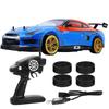 1:10 2.4G RC Car Drift Racing Car Children Kid Remote Control Vehicle Toys GiftsDual Battery