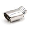 Automotive Universal Tailpipe Stainless Steel Muffler Modified Stainless Steel Exhaust Pipe Elbow Tailpipe