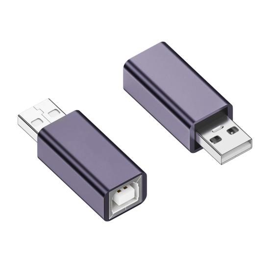 Female Piano Drum Printer Adapter to Type-C/Micro/Mini Male Phone Computer Electronic 480Mbps USB2.0 Convertor