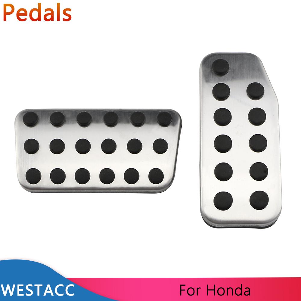 Автомобильные педали, чехол для педали тормоза-акселератора для Honda Fit Jazz 2011-City 2013- Vezel HRV 2015-