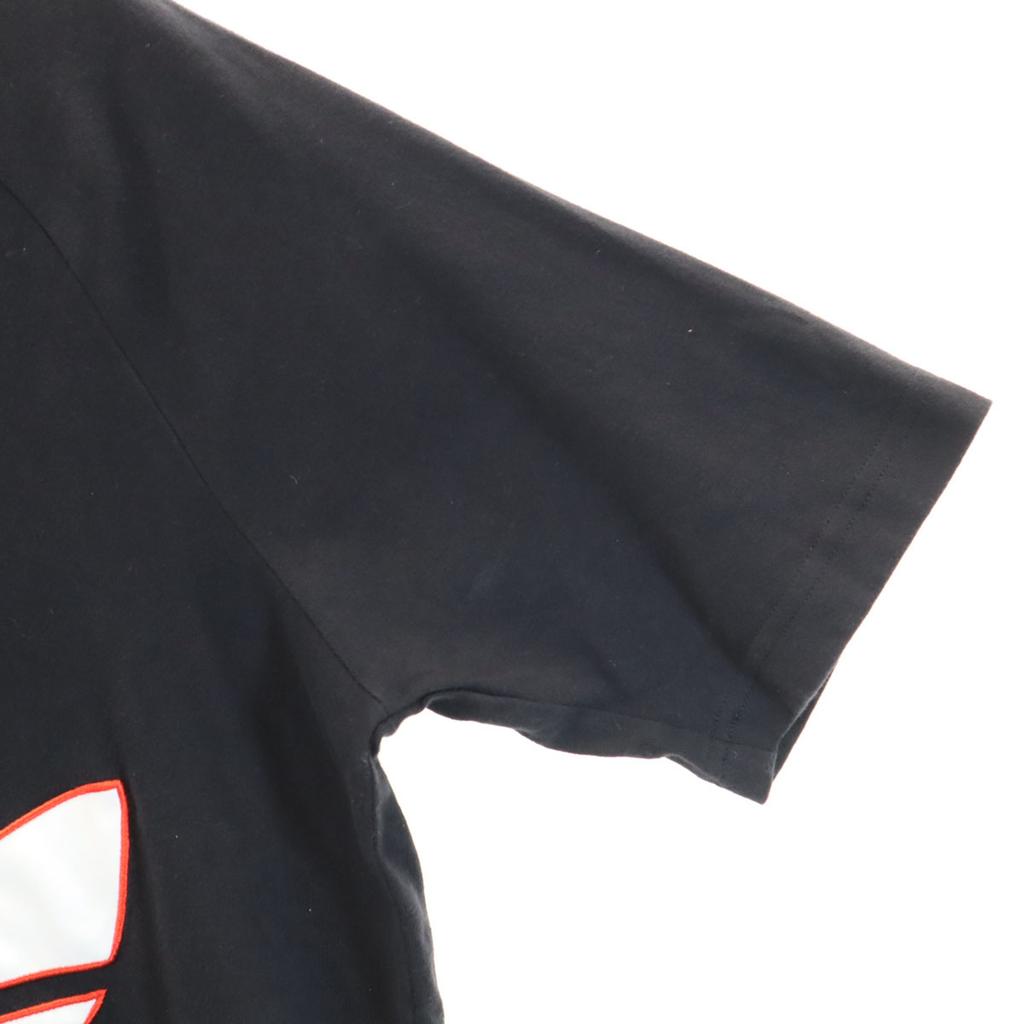 Adidas Originals Trefoil Logo Short Sleeve T-shirt S Black Men's Used