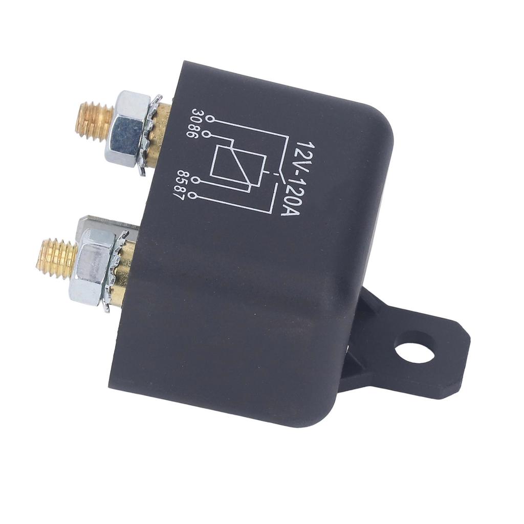 Автомобильное стартерное реле 2,4 Вт 120 А 4-контактное нормально разомкнутый контакт латунная катушка высокая пусковая мощность автомобильное реле