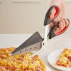 Multifunctional Pizza Scissors Stainless Steel Scissor Pizza Cutter Slicer Sharp Detachable Cutting Tools For Restaurant Kitchen