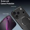 For iPhone16 Pro Max Invisible Support Case for iPhone 15 14 Pro 13 12 11 16e 16Plus 15Plus 14Plus Magnetic Hard Anti-fall Cover