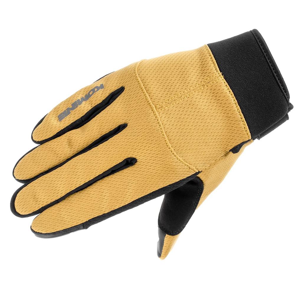 Komine Ride Mesh Gloves GT Yellow XL GK-261 (Motorcycle Gloves)