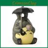 My Resin Cartoon Neighbor Totoro With Umbrella Design Miniature Decor Garden