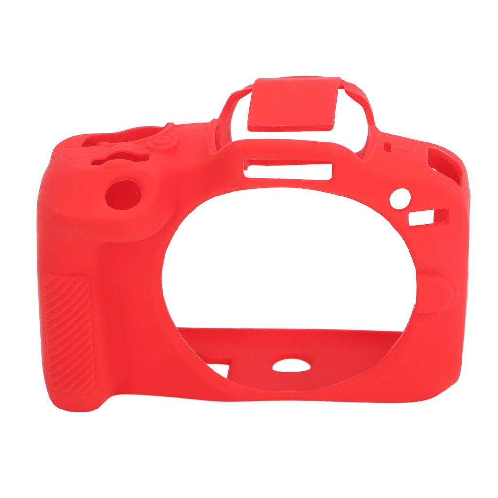 Soft Silicone Protective Case for R100 Lightweight Ultra Thin Camera Fullbody Housing Cover Skin Firm Grip Red