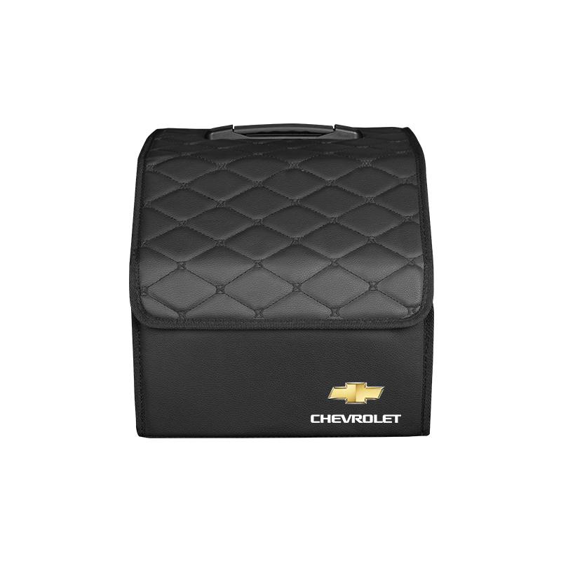 AABHD1 Car Trunk Organizer Box Leather Suitcase Foldable Storage Bin For Chevrolet Cruze Spark Captiva Suburban Camaro Malibu Silverado