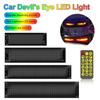 Demon Eyes Car LED Logo APP LED Matrix Pixel Panel Night Light DIY Programmable Flexible LED Display for Car Truck Accessories