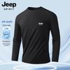 Мужская футболка JEEP SPIRIT с длинным рукавом, быстросохнущая, антибактериальная