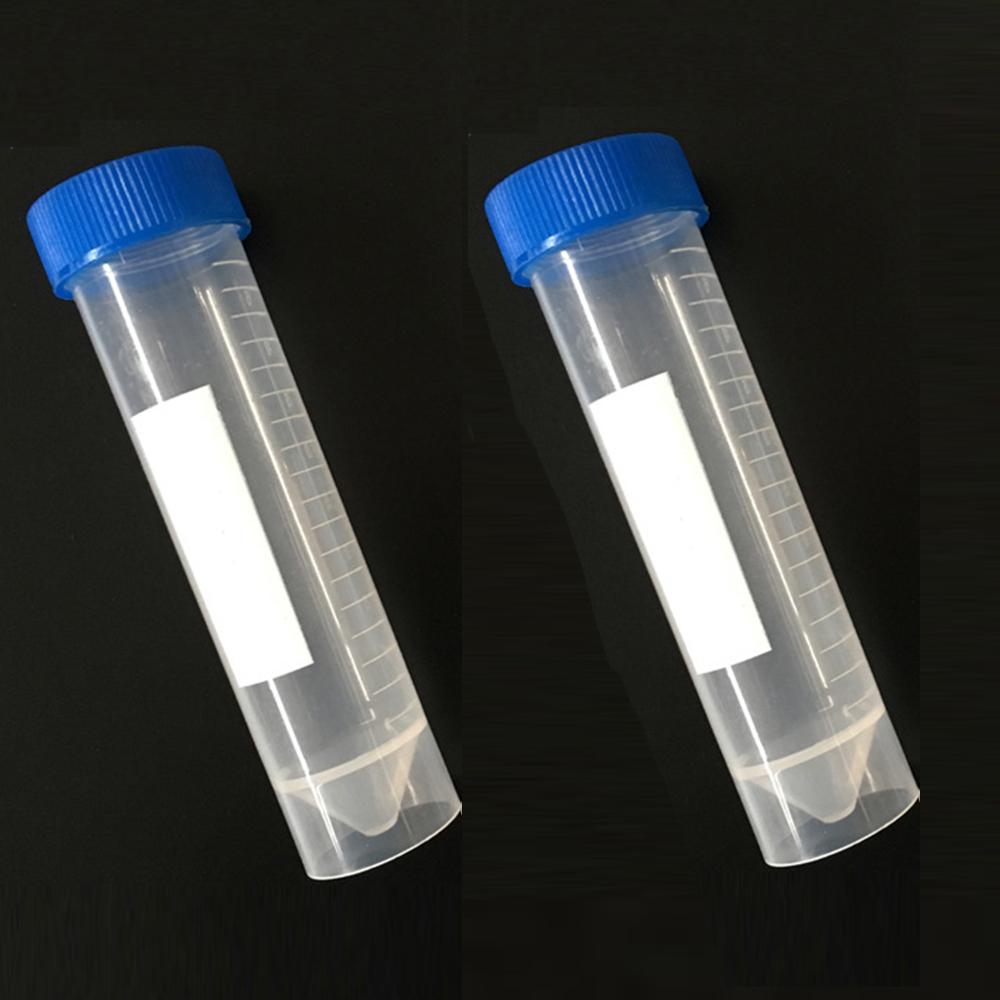 Fittings With Screw Cap Plastic Test Tube Lab Analysis Bottles Centrifuge Tubes Caps Pack Container