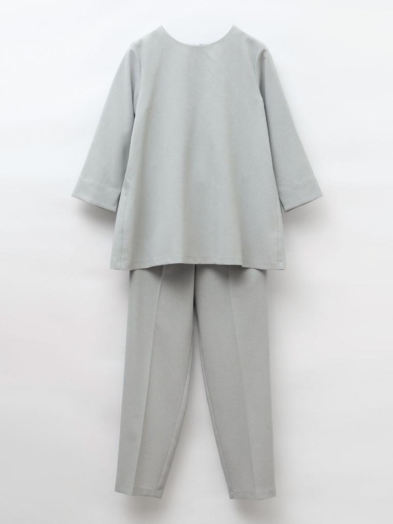 B:MING LIFE STORE by BEAMS Women's Light Grey Jumpsuit/All-in-One Suit/Tunic Set (S-M)