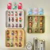3-layer Blind Box Storage Display Rack, Transparent Wall Mounted Cabinet, Handmade Doll Frame, Plush Toy, Bubble Mart Display Bo