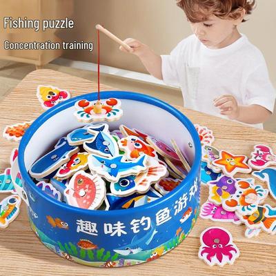 Магнитная игрушка для рыбалки для малышей 1-3 лет: Веселый подарок для интеллектуального развития детей в возрасте 2-2,5 лет
