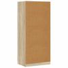 Wardrobe in Sonoma Oak 80 x 52 x 180 cm Engineered Wood