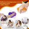 Novelty Tpr Halloween Bead Ball Pinch Music Ghost Bat Pumpkin Squeeze Release Creative Stress Relief Toy Festival Party Gifts