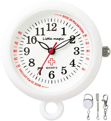 И заменяемые на часы Nurse Карманные часы Clock Color 30 [Маленькое волшебство] [Милый профессионал] [Официальный] [Самостоятельная батарейка] [Японский механизм] (белый