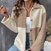 New Minimalist And Versatile Commuting Casual Women'S Long Sleeved Sweatshirt Jacket Knitted Cardigan Jacket