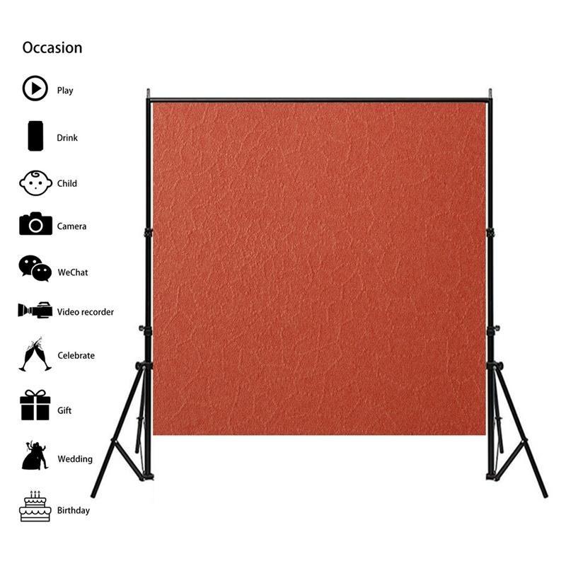 Vintage Texture Background Cloth Wall Wood Floor Backdrop for Photo Booth,Party Event,Indoor/Outdoor Celebrations