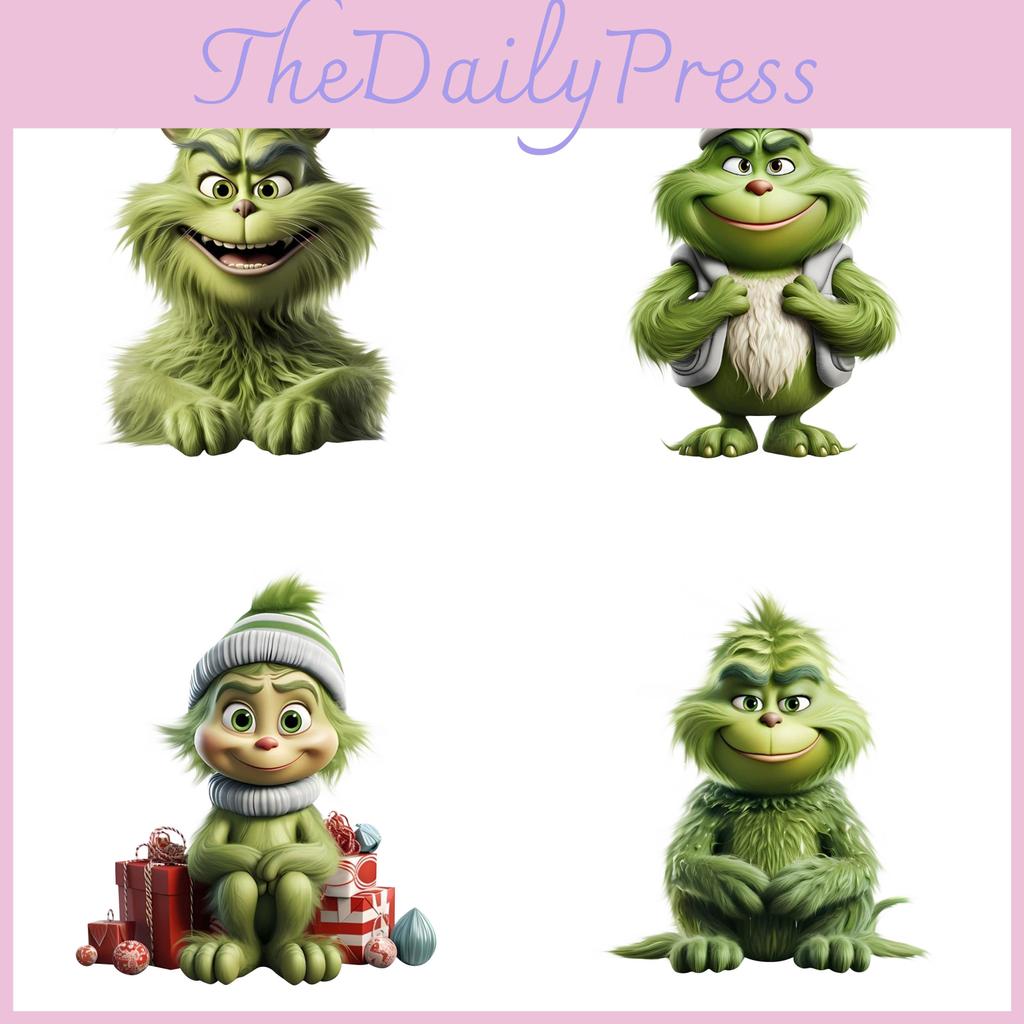 Креативное акриловое украшение на елку Гринч, праздничное украшение для подвешивания в салоне автомобиля