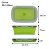 Portable Kitchen Household Silicone Food Container Folding Lunchbox Collapsible Bowl Picnic Boxes