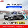 Карандаш-корректор BYD Han серый и красный для ремонта царапин автомобильной краски