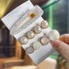 Fashion Acrylic Pearl Hair Clips Set Sweet Flower Hair Barrettes For Women Girls Korean Geometric Hair Accessories Jewelry