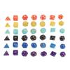 Playing Games Glitter Desktop Sparkles Polyhedral Dice Set Dice Galaxy Dice Star Shine Dice Set