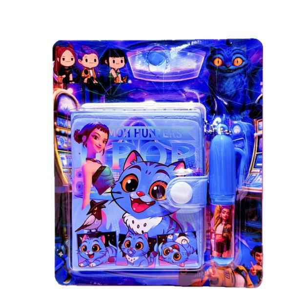 4 K-Pop Demon Hunter anime peripheral nail press DIY children's plastic nail kit perfect holiday gift for girls