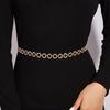 Rhinestone Waist Chain Metal Accessories Belt With Skirt Dress Waist Chain Decoration Thin Belt Tide