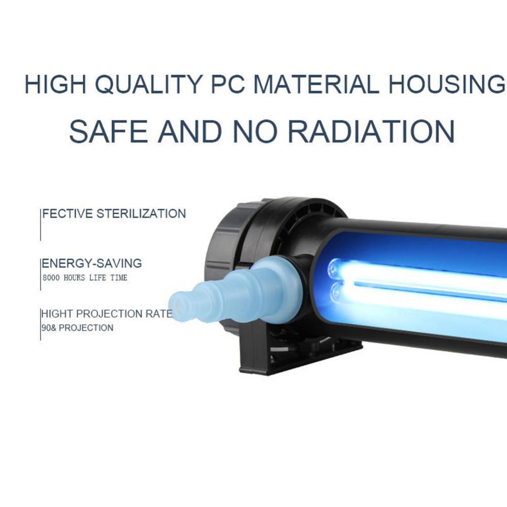 UV Ultraviolet Lamp IP33 Aquarium Fish Pond External Algae Moss Algae Lamp