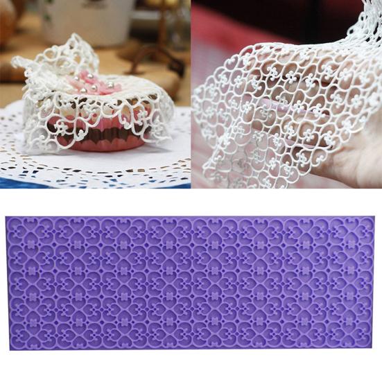 Форма для отделки торта, антипригарная форма для выпечки, антидеформированная форма для литья по краям сахара, тиснение, подушечка, полезная антидеформированная подставка для самостоятельного изготовления