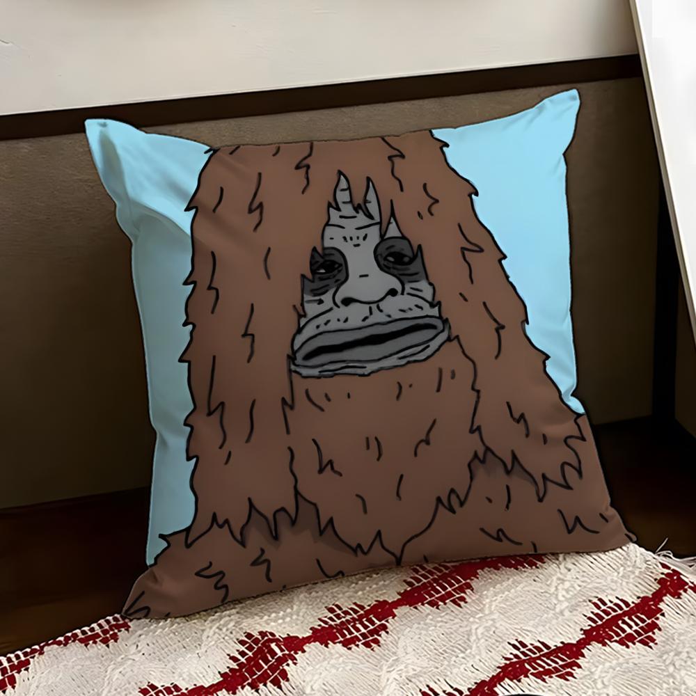 Чехол для подушки Sassy the SasquatchS Двусторонний Мягкий Прочный Чехол для Подушки для Дома Автомобиля Многоцелевой для Повседневного Комфорта