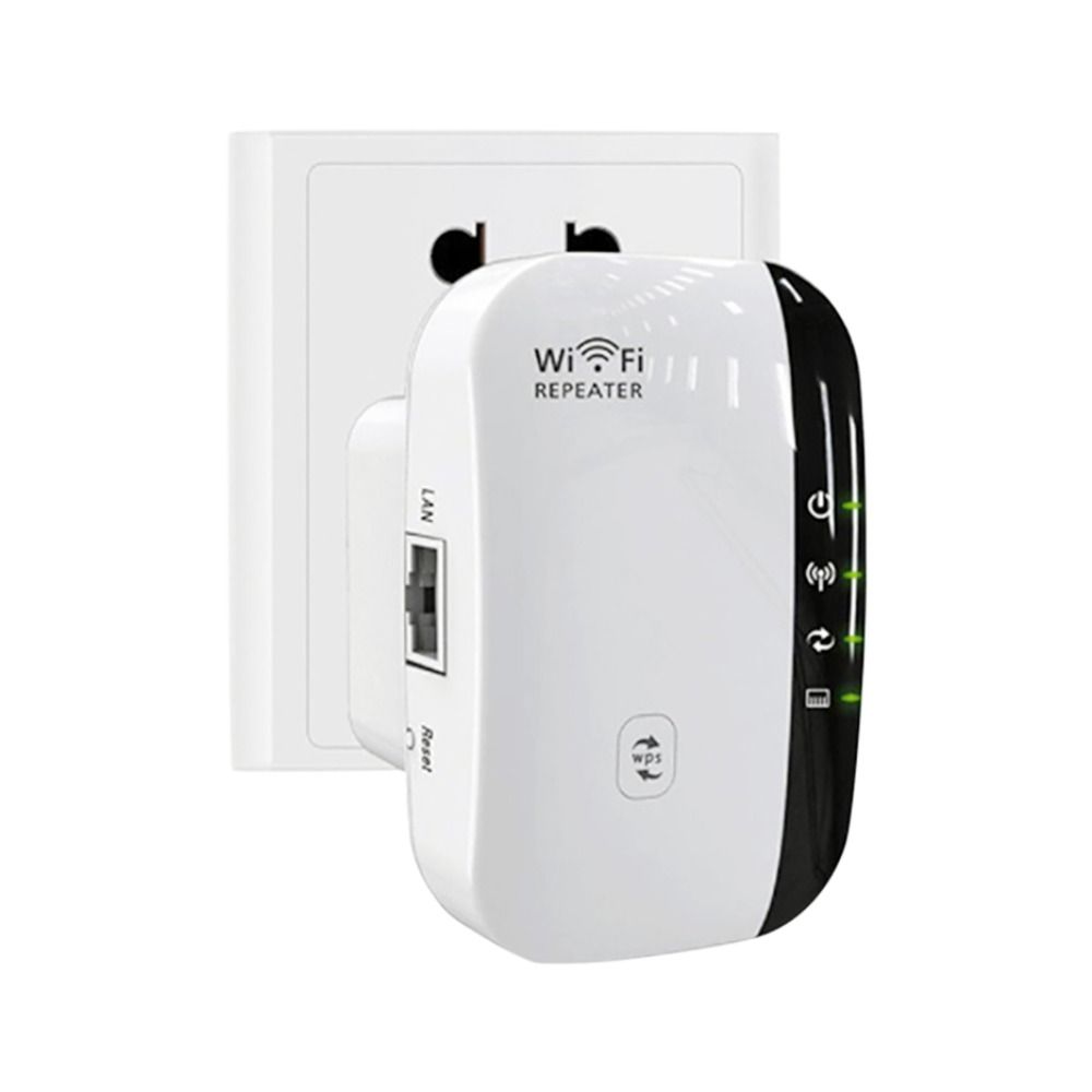 300Mbps WiFi Signal Booster 4/7 Lights WIFI Repeater High Quality WiFi Range Extender Home