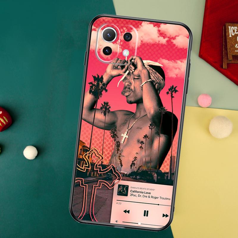 2Pac Makaveli Tupac Amaru Shakur Case For Xiaomi 14T Pro 11T 12T 13T 13 14 15 Ultra POCO X7 Pro X3 X5 X6 M6 F5 F6 Pro Cover